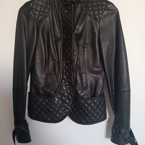Zara leather jacket like new, black, size S