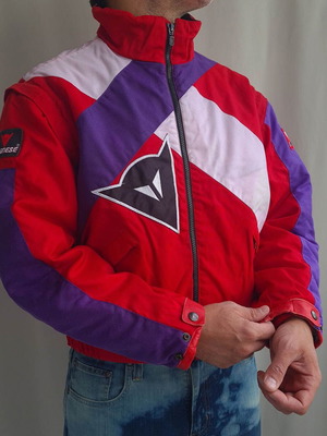 Dainese vintage ανδρικό μπουφάν μοτοσικλέτας, μέγεθος 50