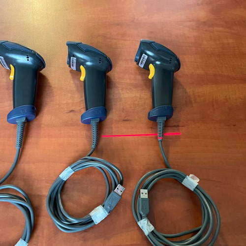 SC-2013 Barcode Scanner handheld wired used, 1D barcode reader