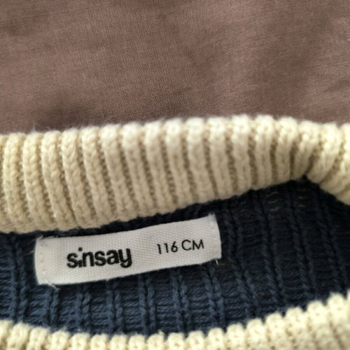Sinsay Christmas sweater like new, No5, beige and red