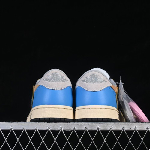 Air Jordan 1 Low sneakers new, handmade, unique streetwear design
