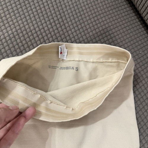 High-waisted shaping shorts beige/nude, size S