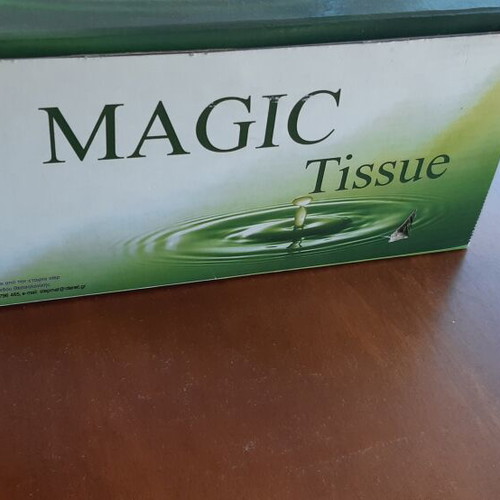 Magic Tissue compressed cleansing wipes, like new, pack of 100