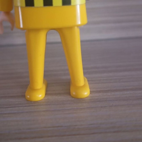 Playmobil AEK fan figure with flag, cap and jersey, like new