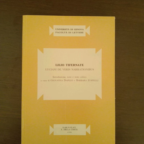 Academic book Lilio Tifernate like new, 1998, Italian