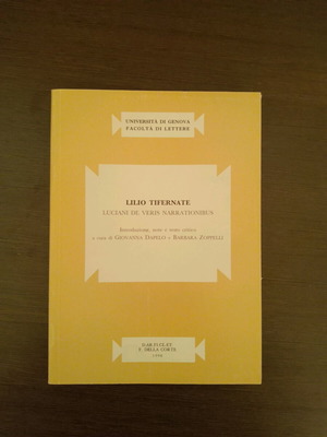 Ακαδημαϊκό βιβλίο Lilio Tifernate σαν καινούργιο, 1998, ιταλικά