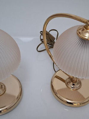Table lamp set used, 2 pieces