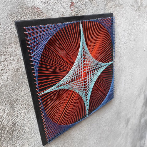 NOVA Handmade 3D String Art Wall Decor