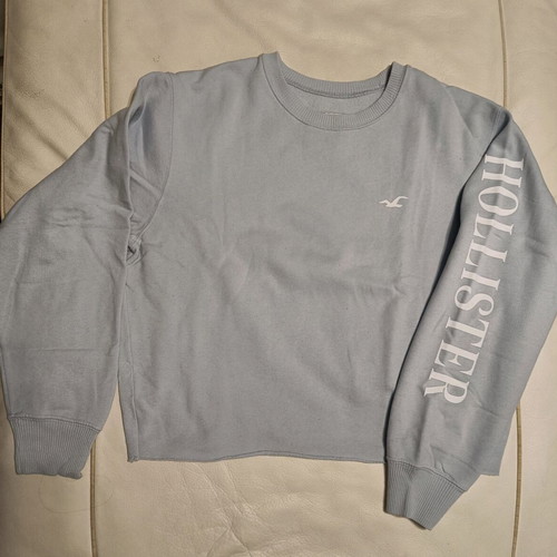 Hollister women's sweatshirt S like new, light blue