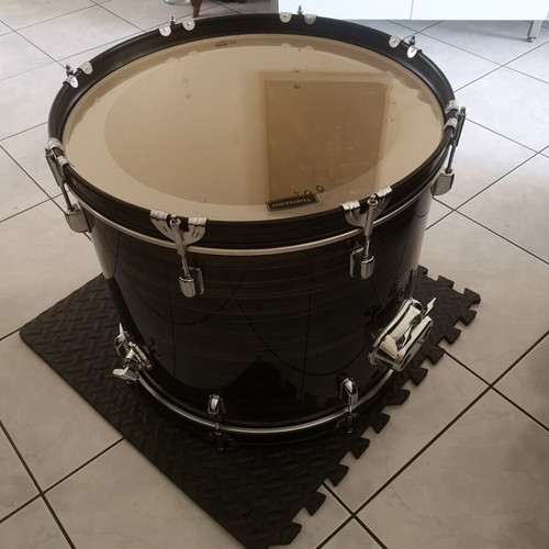 Mapex Tornado Studio Kit brown wood grain color, like new