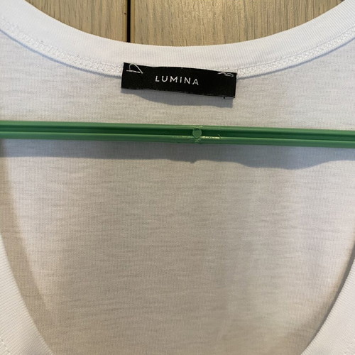 White cotton dress Lumina tank top style, like new, size M