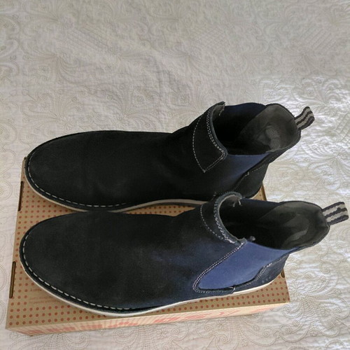 Lumberjack suede leather boots used, size 42, blue