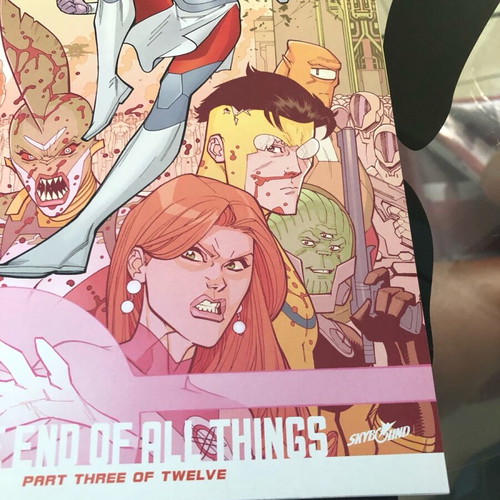 Invincible 135 The End Of All Things Part 3 new comic from Image Comics