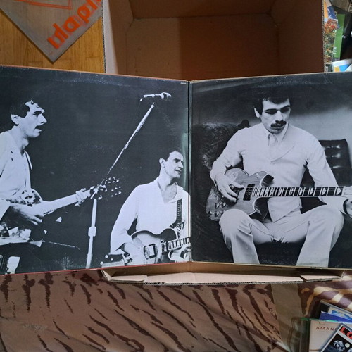 Carlos Santana And Buddy Miles / Carlos Santana And Mahavishnu Live! / Love Devotion Surrender 2LP used