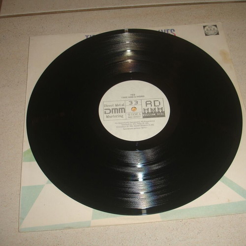 Yes Time And A Word vinyl record used, rock
