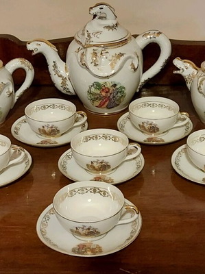 Japanese Dragon Tea Set 1960 new