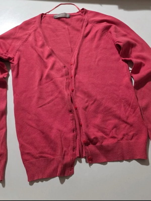 Zara pink cardigan, size M