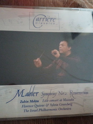 Mahler Symphony No.2 Resurrection CD used, conducted by Zubin Mehta