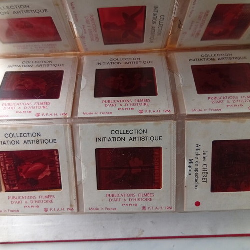 Slide album used from France, Spain, Italy 1966
