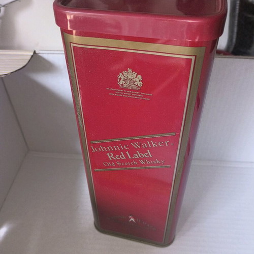Johnnie Walker box used