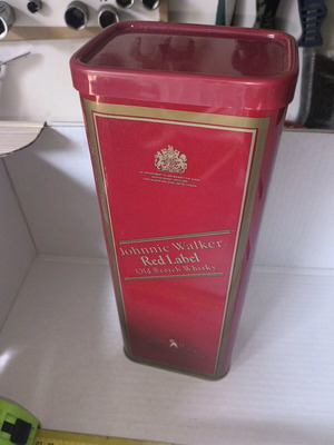 Johnnie Walker box used