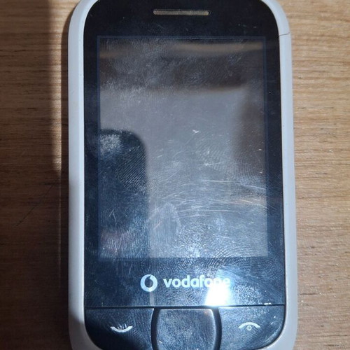 Vodafone Make a Splash 455 mobile phone used, white, dual SIM