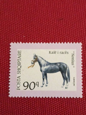 Albanian stamp new, unsealed, collectible