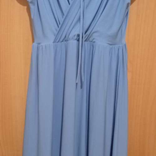 Asos midi dress new, blue, size XL