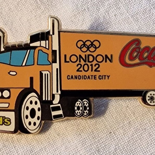 Bid pin Olympic Games 2012 like new, Coca-Cola McDonald's London