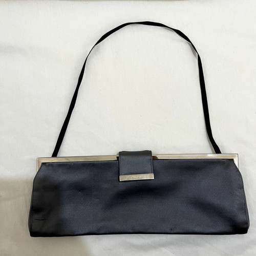 Miu Miu Vintage Satin Frame Clutch 2-in-1 Shoulder Bag used