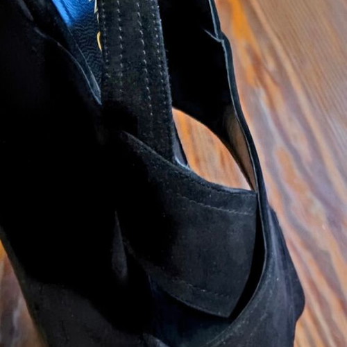 Feng Shoe black platform sandals size 41 new
