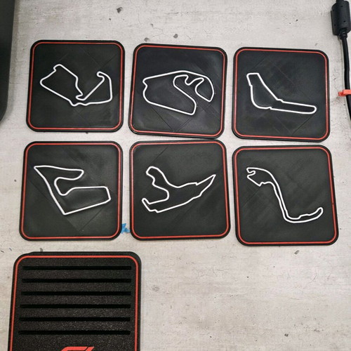 Formula 1 track coasters new