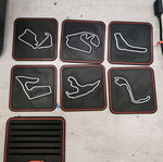 Formula 1 track coasters new