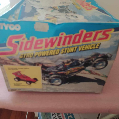 Tyco 1990 Gyro Powered Sidewinders Stunt Vehicle new