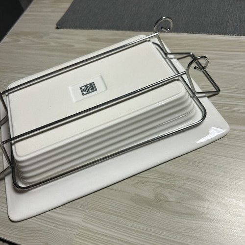 Espiel porcelain roasting pan new, heat resistant 42x30 cm