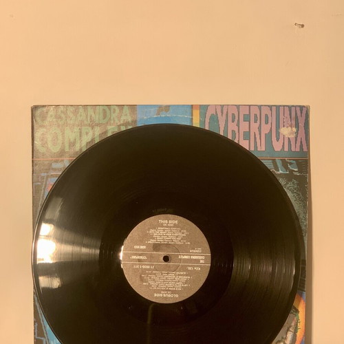 The Cassandra Complex Cyberpunx LP vinyl used, 1990 original Czechoslovak edition