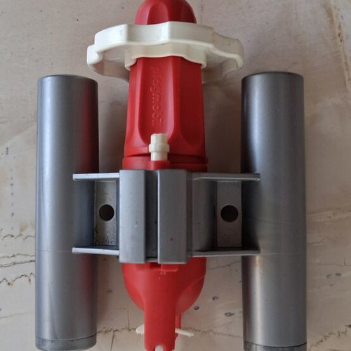 Playmobil submarine propulsion mechanism used, works normally