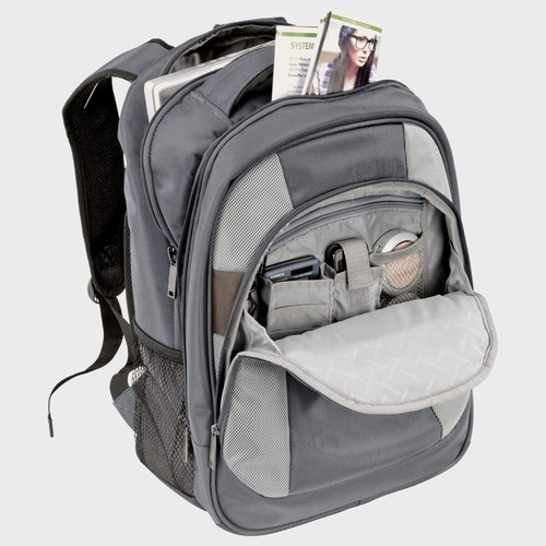 Collectible Boeing 747-8 Lufthansa backpack used, gray
