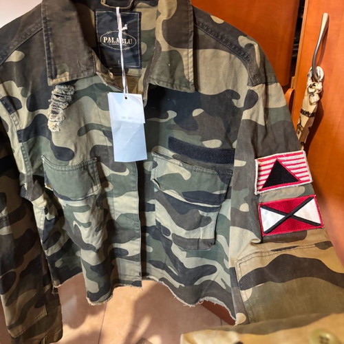 Camouflage jacket new military size L
