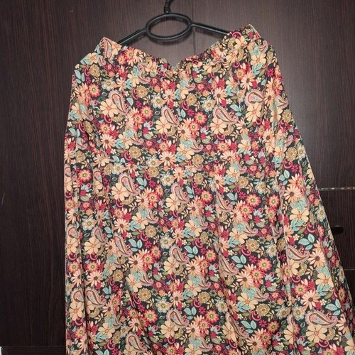 Shein maxi skirt floral