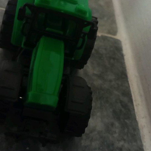 Toy tractor used, plastic, like new in box