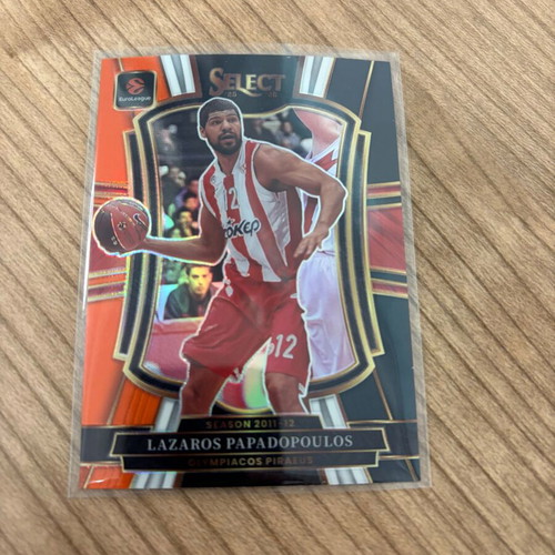 Select Euroleague Lazaros Papadopoulos Prizm card 2025-26 new
