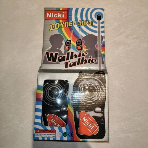 Walkie-talkie toy new, packaged