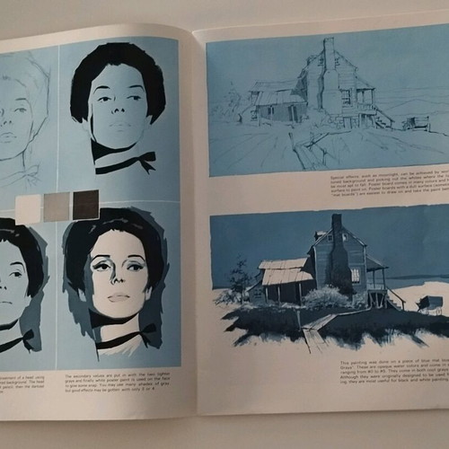 Vintage Walter T. Foster book used, art secrets and shortcuts