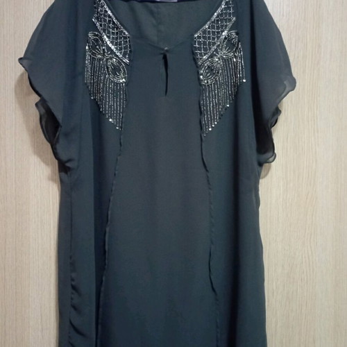 Zara women's blouse like new, grey, size L