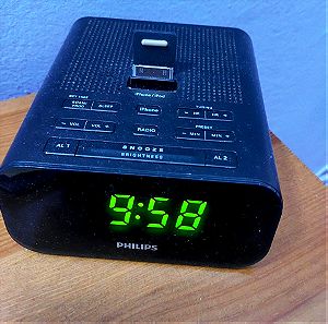 Philips AJ3270D/37 ipod dock Digital Tuning Alarm Clock Radio