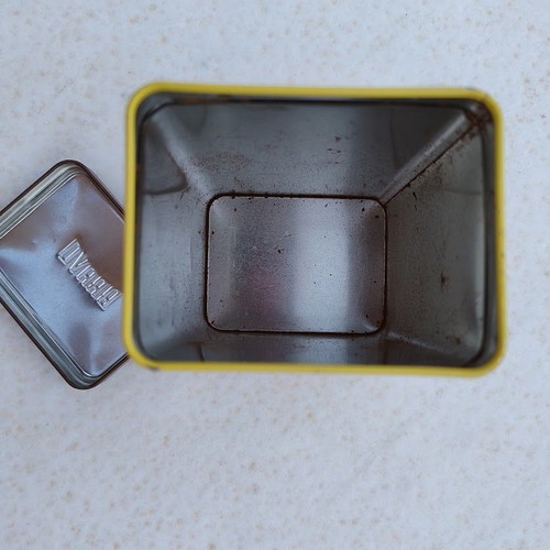 Bravo metal coffee tin collectible 2010 like new