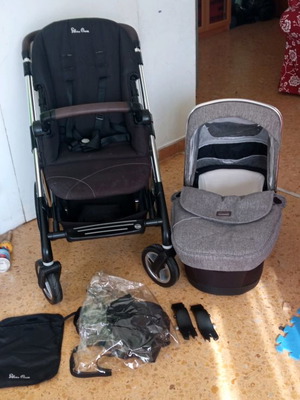Silver Cross Wayfarer stroller like new 2 in 1 with accessories