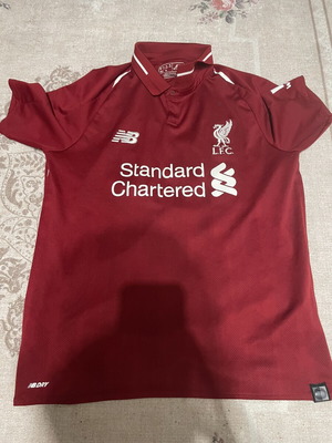 New Balance Liverpool Youth XL Salah Jersey used