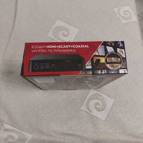 Telemax DVB-150 T2 Digital Receiver new, Full HD 1080p